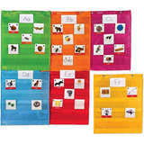 Learning Resources Magnetic Pocket Chart Squares, Classroom/