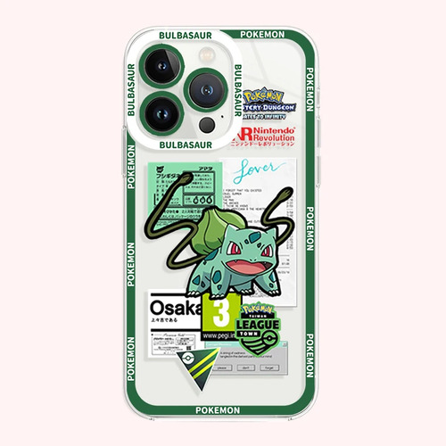 Funda De Silicona Suave Anime Pokemon Para iPhone 14 Pro Max