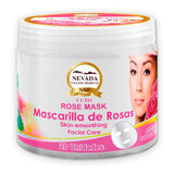 Mascarilla Facial De Rosas Nevada Natural X 20 Unidades