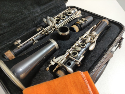 Clarinete Sib Minami Wind 17 Chaves - Completo -  