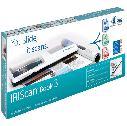Escaner Portatil Iriscan Book 3 Con Poderoso Ocr