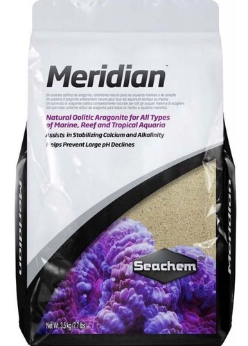 Sustrato Para Acuario Marino Meridiam  3.5 Kg Seachem