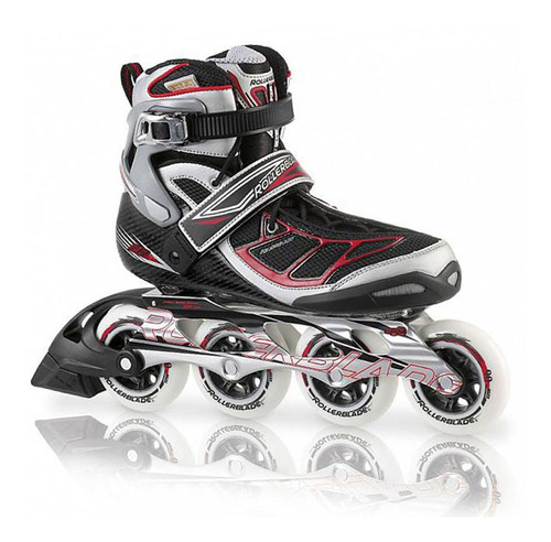 Rollers Rollerblade Tempest 90 Hombre (black_red)