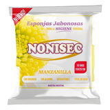 Nonisec Esponjas Paños Jabonosas Manzanilla X10u