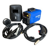 Maquina De Soldar Mig Y Arco Manual, Sin Gas ! 300 Amp. Color Azul Frecuencia 50hz/60hz