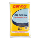 Elevador De Alcalinidade Piscinas Ph Certo  2kg - Genco 