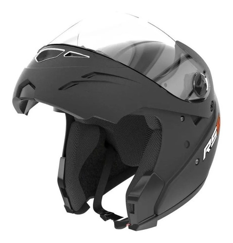 Casco Rebatible Hawk Rs5 Negro Mate O Brillo Solo Fas Motos