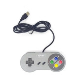 Controle Joystick  Video Game Super Nintendo Usb Pad Snes