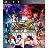 Super Street Fighter 4 Arcade Edition Ps3 Nuevo Sellado