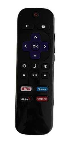 Control Remoto Compatible Con Pantallas Rca Roku Tv