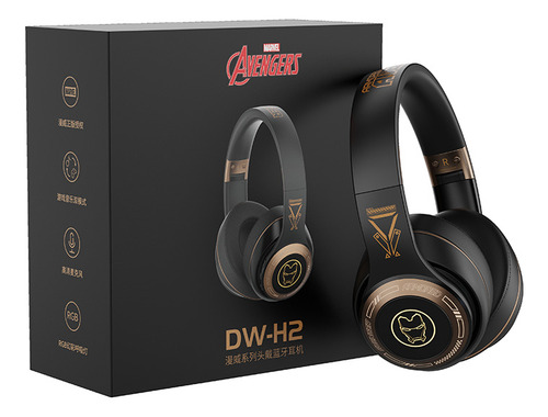 Auriculares Bluetooth 5.3 Montados En La Cabeza Marvel Sin R