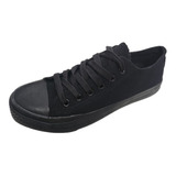 Zapatillas Lona Negro