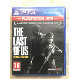The Last Of Us Remasterizado Ps4 Formato Físico Usado