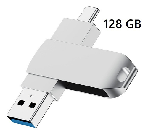 Pendrive Flash Drive 12 8gb 2 Em 1 Tipo C + Micro Usb 3.1