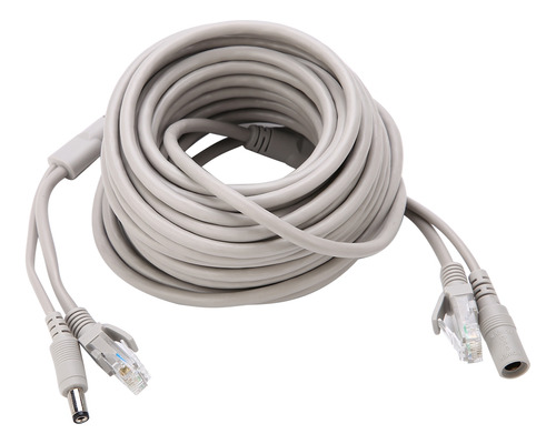 Cable Ethernet Cctv Rj45+dc 5m/10m/15m/20m P/cámaras Ip
