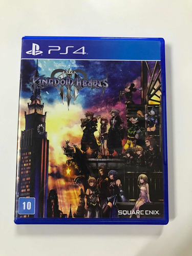 Jogo Ps4 Disney Kingdom Hearts 3 Original Mídia Física