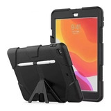 Funda Uso Rudo Para iPad 10.2 7a 8a Y 9a Generación