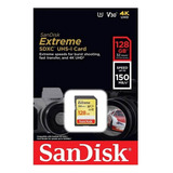 Cartão De Memória Sandisk Extreme 128gb Original Lacrado