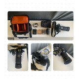  Nikon Kit D3200 + Lente 18-55mm Vr + Lente 55-200mm 