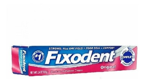 4 Fixodent 68g - 100% Original (4 Tubos) Unico Frete