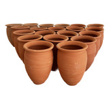 Vaso Cantarito De Barro Tradicional Mexicano 15 Vasos 500ml