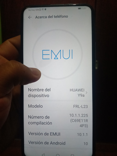 Huawei Y9a Seminuevo 