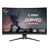 Monitor Gamer Curvo Msi Mag 325cqrf-qd Led 31.5 Quad Hd Color Negro