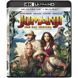 Jumanji En La Selva The Rock Pelicula 4k Uhd + Blu-ray