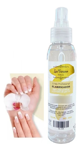 Clarificador Para Uñas Profesional 125ml En Spray Manicuria