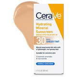 Protetor Solar Cerave Tinted Spf 30 Mineral 50ml