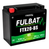 Batería De Moto Fullbat Ytx20-bs 12v 18ah