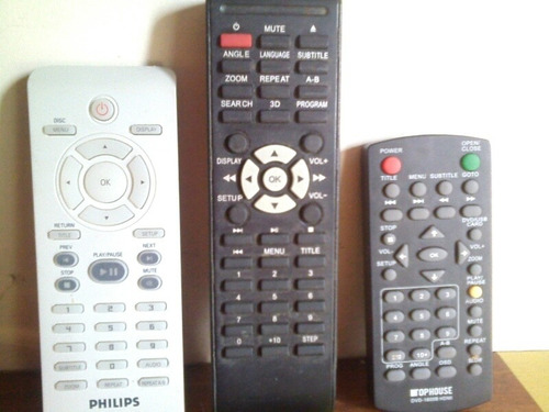 Controles Remoto Originales - Para Tv ,dvd, Audio Y Vcr