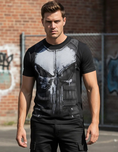 Playera Sublimada Punisher Serie