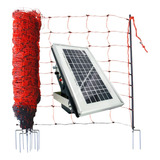 Kit Cerca Eléctrica Para Ovejas Solar Para 50 Metros Peón