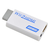 Adaptador Conversor De Vídeo Wii2hdmi Compatible Con Nintendo Wii