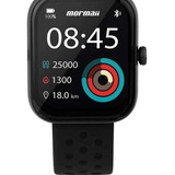 Smartwatch Mormaii Life Ultra Molifeuai/8p - Preto Desenho Da Pulseira Liso