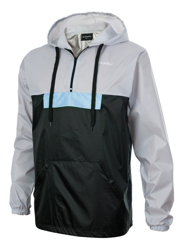 Campera Impermeable Rompeviento Anorak Bolsillo Frontal