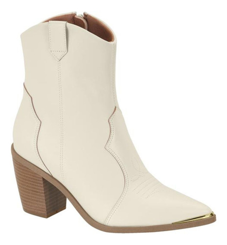 Bota Texana Vizzano Feminina Bico Fino Confortável 3070.108