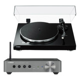 Combo Yamaha: Amplificador Wxa50 Y Tocadiscos Tts303n