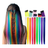 Extensiones X 8 Unid Mechones De Cabello Decoración Peinados