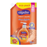 Repuesto Jabón Líquido Citrus Splash 900ml Eco-pack Algabo
