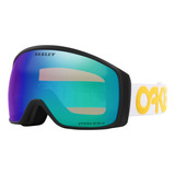 Oakley Antiparras Ski Flight Tracker M White Gold Snow Argon