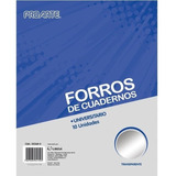 Forros Para Cuadernos Proarte Universitario 10 Unidades Color Transparente