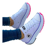 Zapatilla Deportiva Tradicional Original All White Star Cano