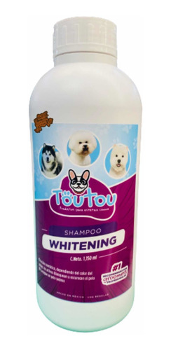 Shampoo Tou Tou Blanqueador 1.150 Ml  Grooming #1