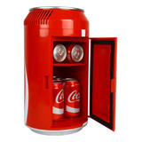 Refrigerador Portátil Coca-cola 8 Latas Forma Lata 5.4l Rojo