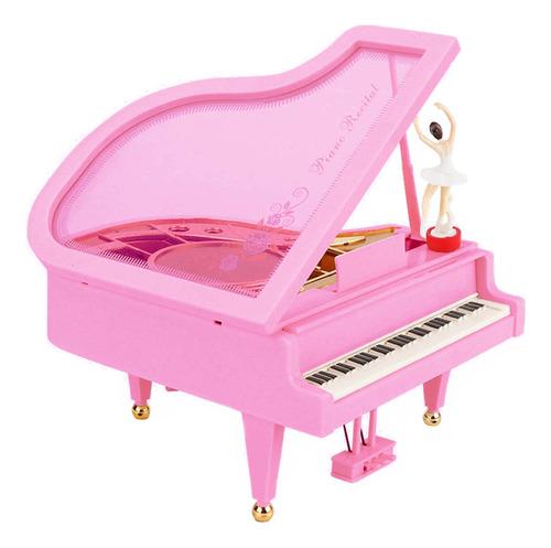Caja Musical Con Bailarina Para Niñas Color Rosa
