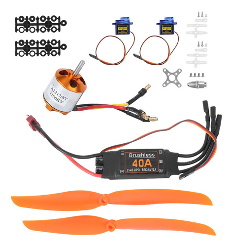 A2217 1100kv Motor Sin Escobillas 40a Esc Sg90 9g Micro