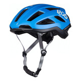 Casco Bicicleta Ruta Gud Tour Sprint Ciclismo Regulable Color Azul Mate Talle M