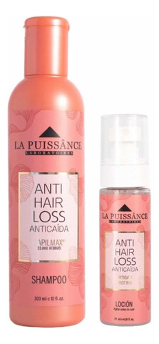 Kit Anti Caída Hair Loss Shampoo Y Loción La Puissance
